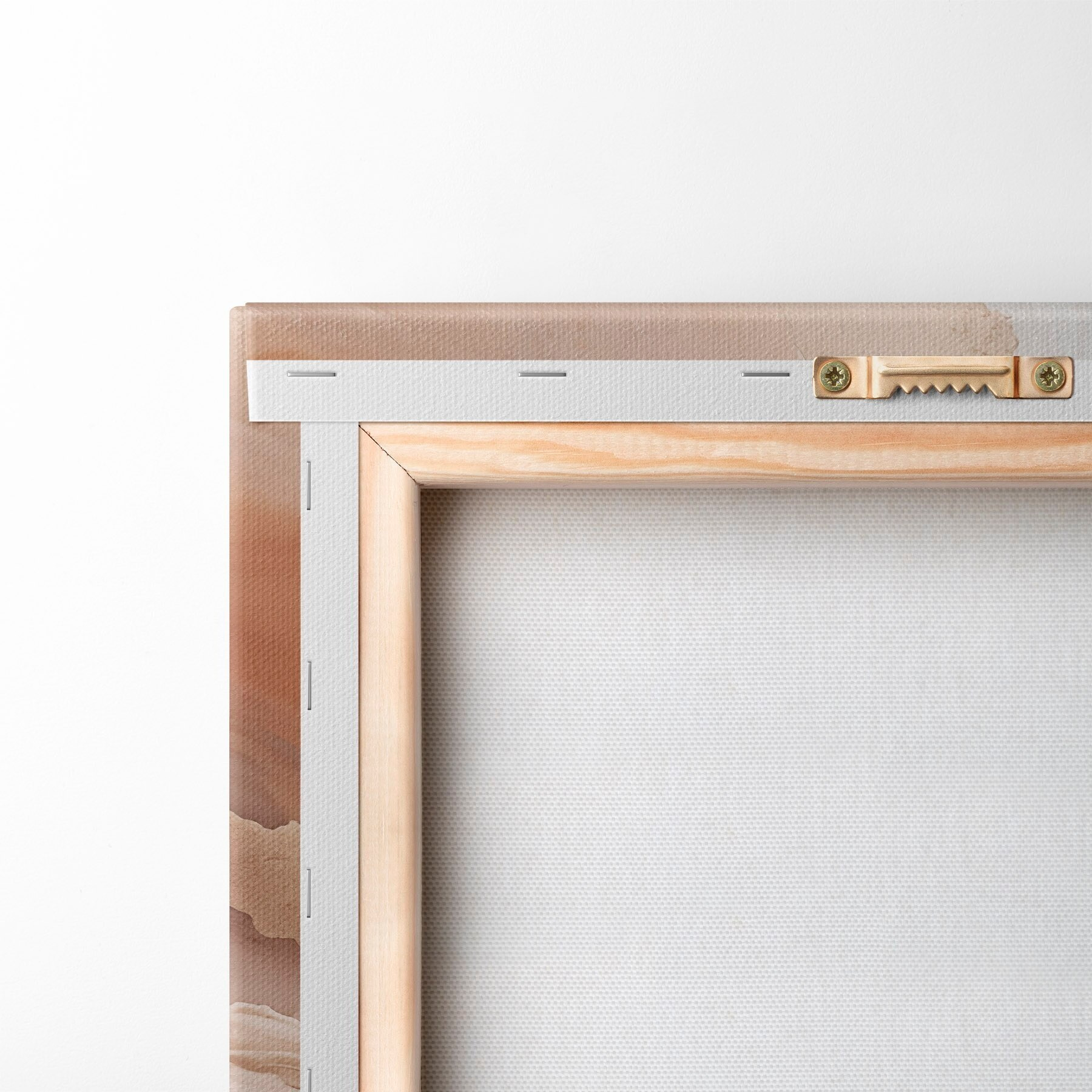 Quadro Strati di madreperla beige dalla trama raffinata nr. s51084