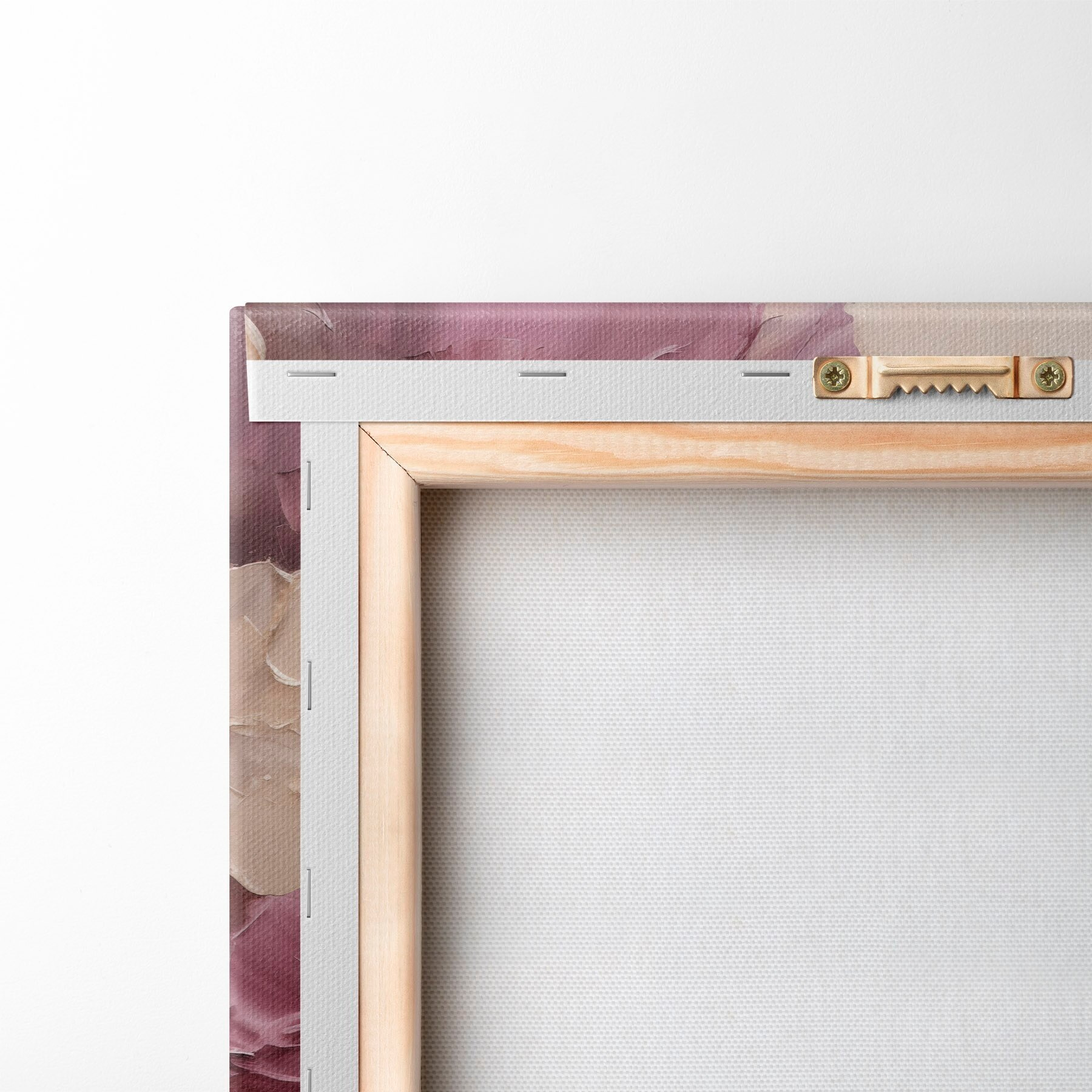 Quadro Dalie dal colore intenso bordeaux e color cipria nr. s51086
