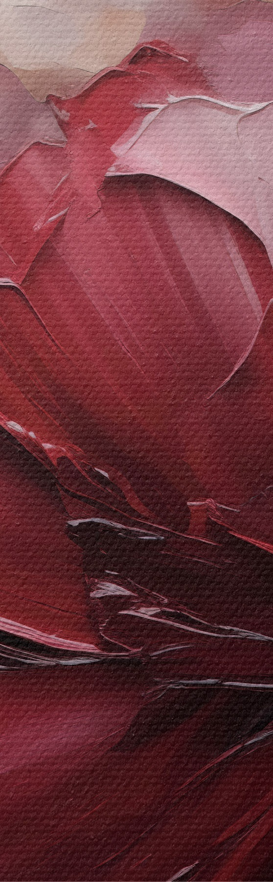 Quadro Dalie dal colore intenso bordeaux e color cipria nr. s51086