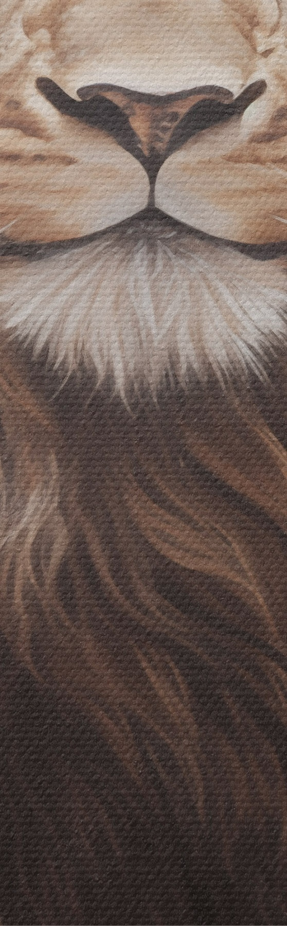 Quadro Maestoso leone in un ambiente buio nr. s51087
