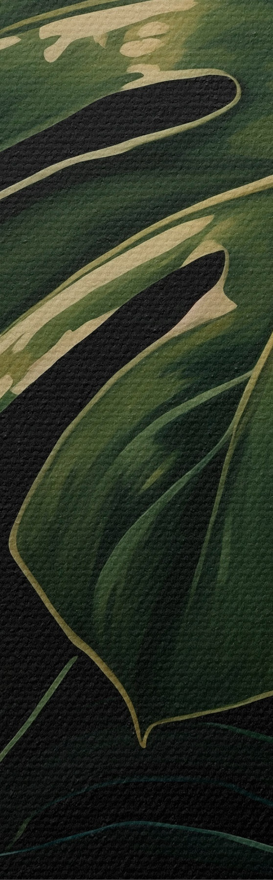 Quadro Foglie lucide di Monstera nei tropici oscuri nr. s51091