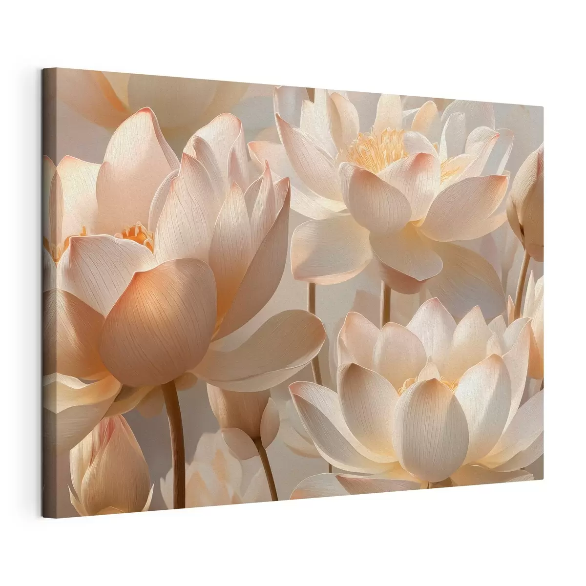 Quadro Delicate ninfee e fiori di loto nr. s51092