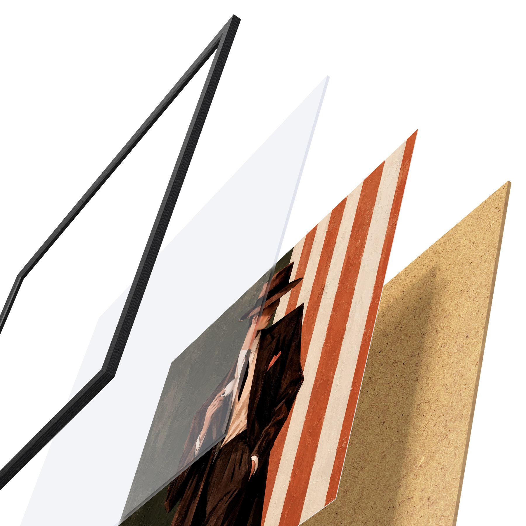 Poster Personaggi eleganti in abiti moderni d31116
