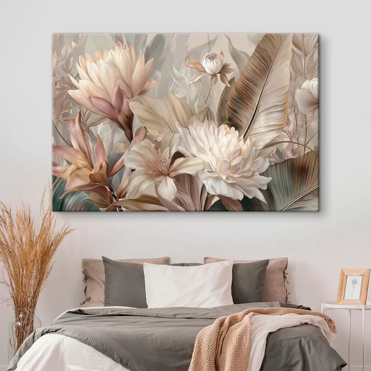 Quadro Bouquet esotico dai toni pastello nr. s51095