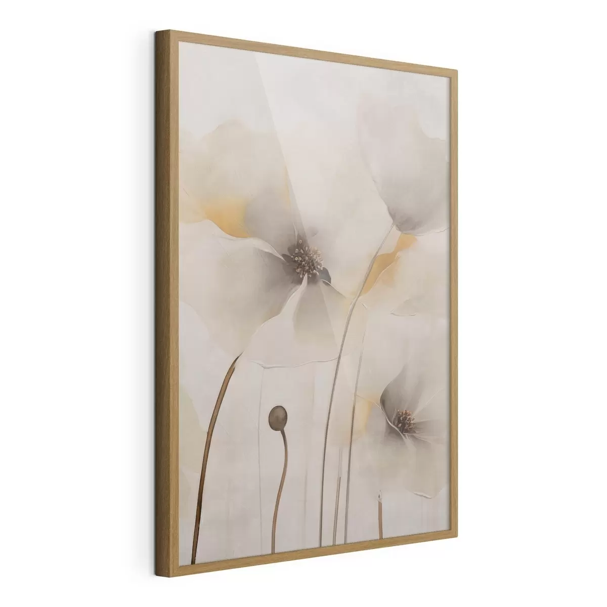 Poster Delicati papaveri su steli sottili f51089