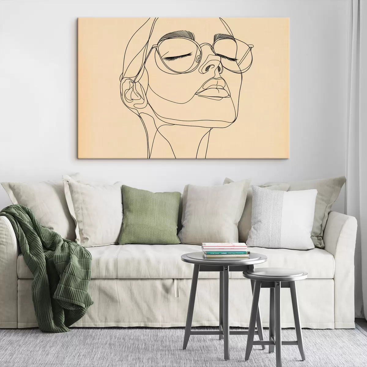 Quadro Ritratto lineare di una donna nr. s51145