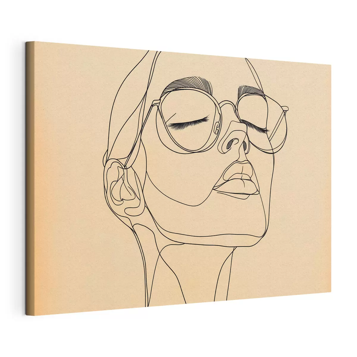 Quadro Ritratto lineare di una donna nr. s51145