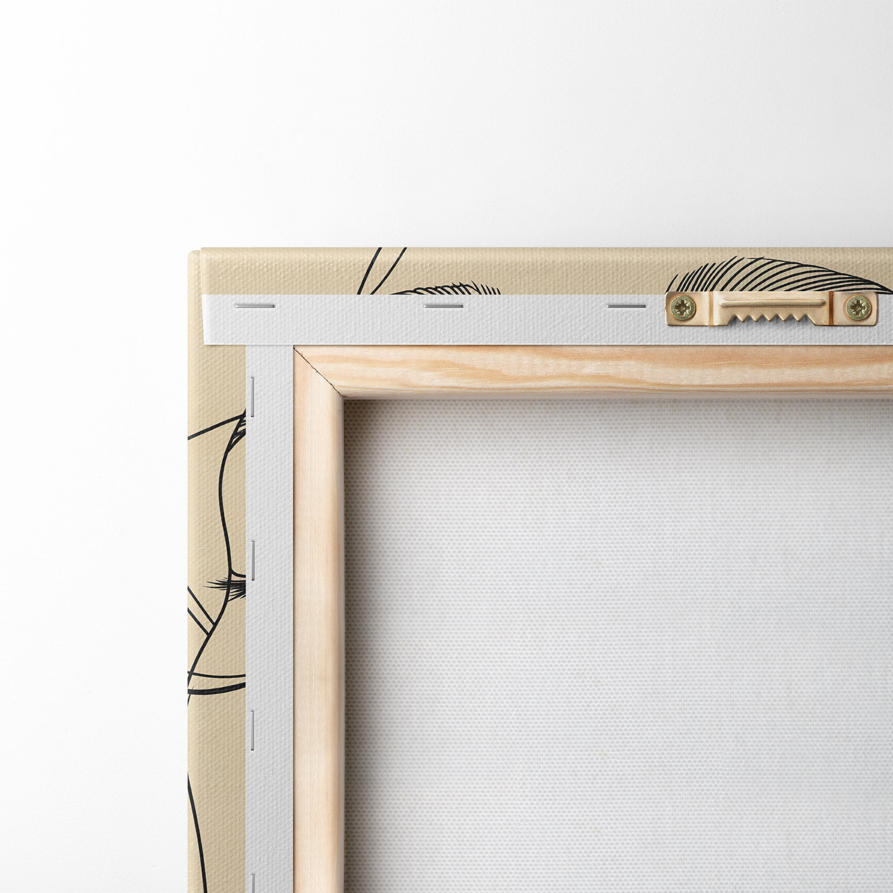 Quadro Ritratto lineare di una donna nr. s51145