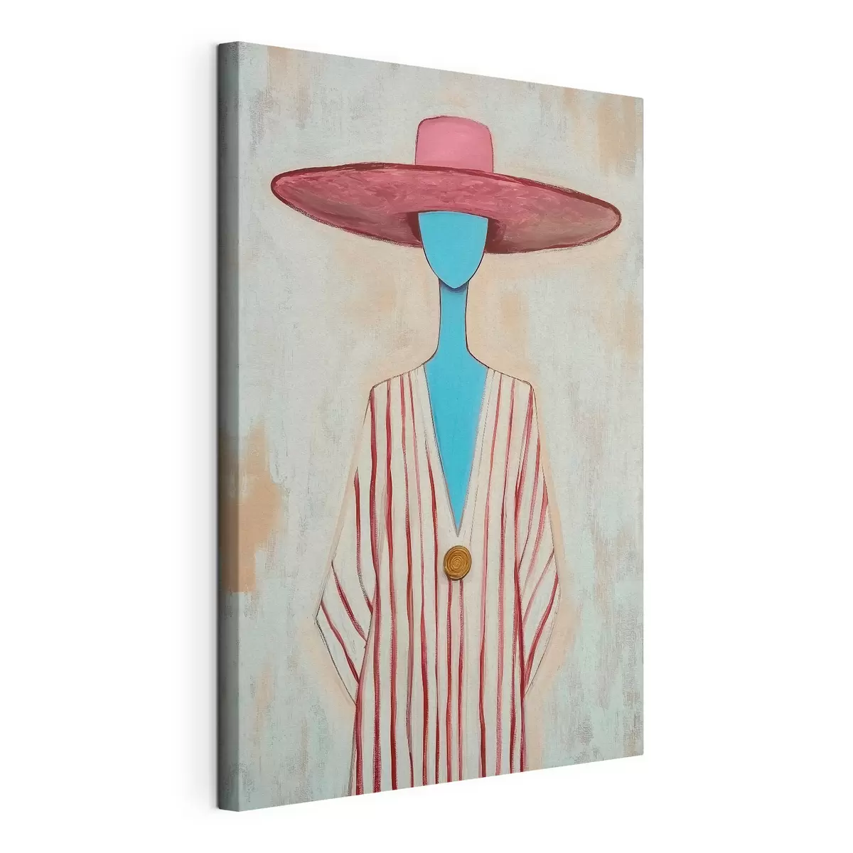 Quadro Dipinto raffigurante una figura femminile astratta nr. s51152