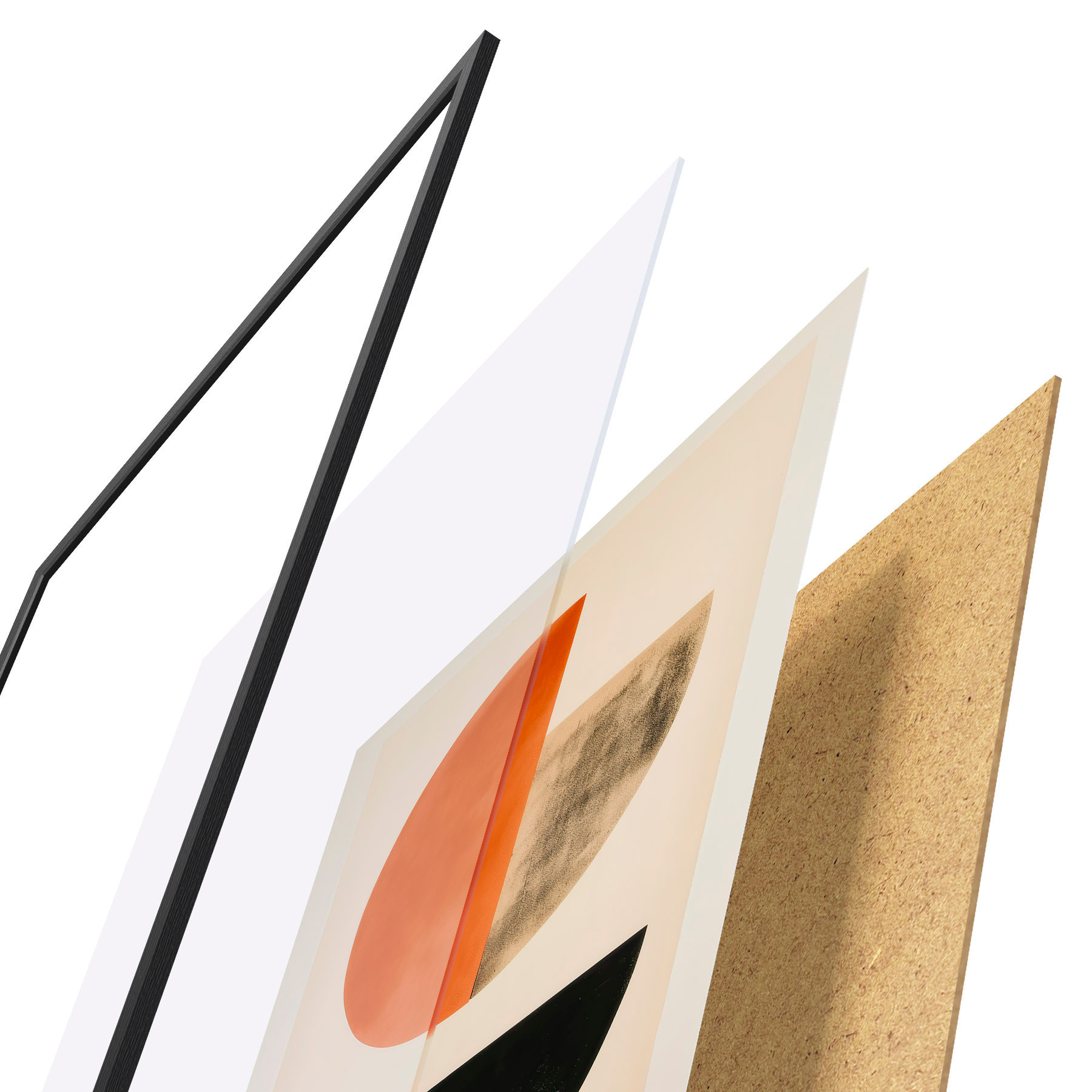 Poster Astrazione geometrica f51149