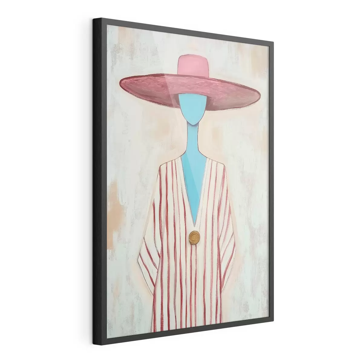 Poster Dipinto raffigurante una figura femminile astratta f51152