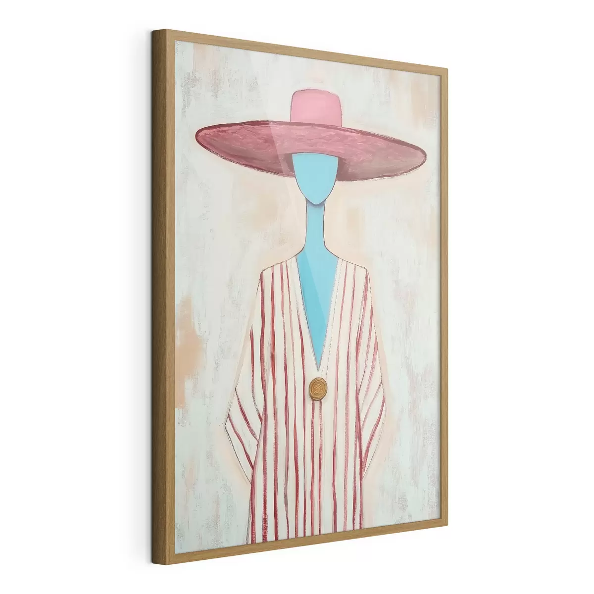 Poster Dipinto raffigurante una figura femminile astratta f51152