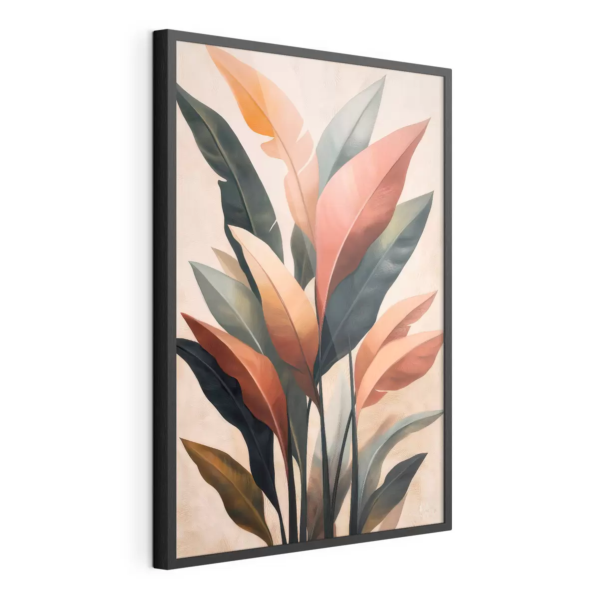 Poster Foglie astratte f51156