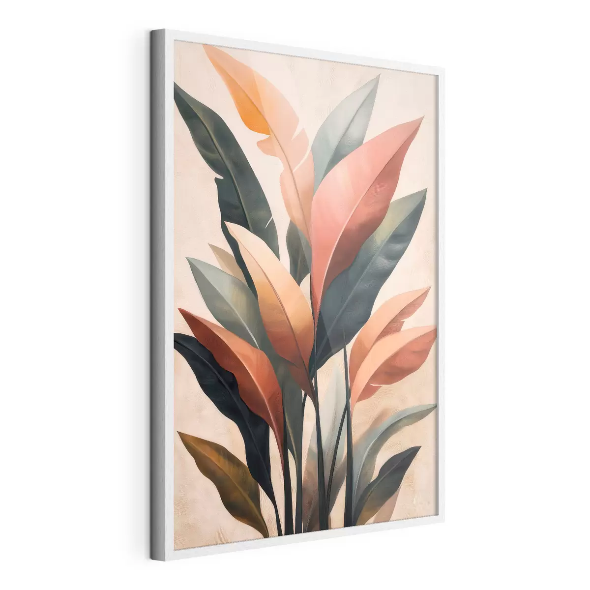 Poster Foglie astratte f51156