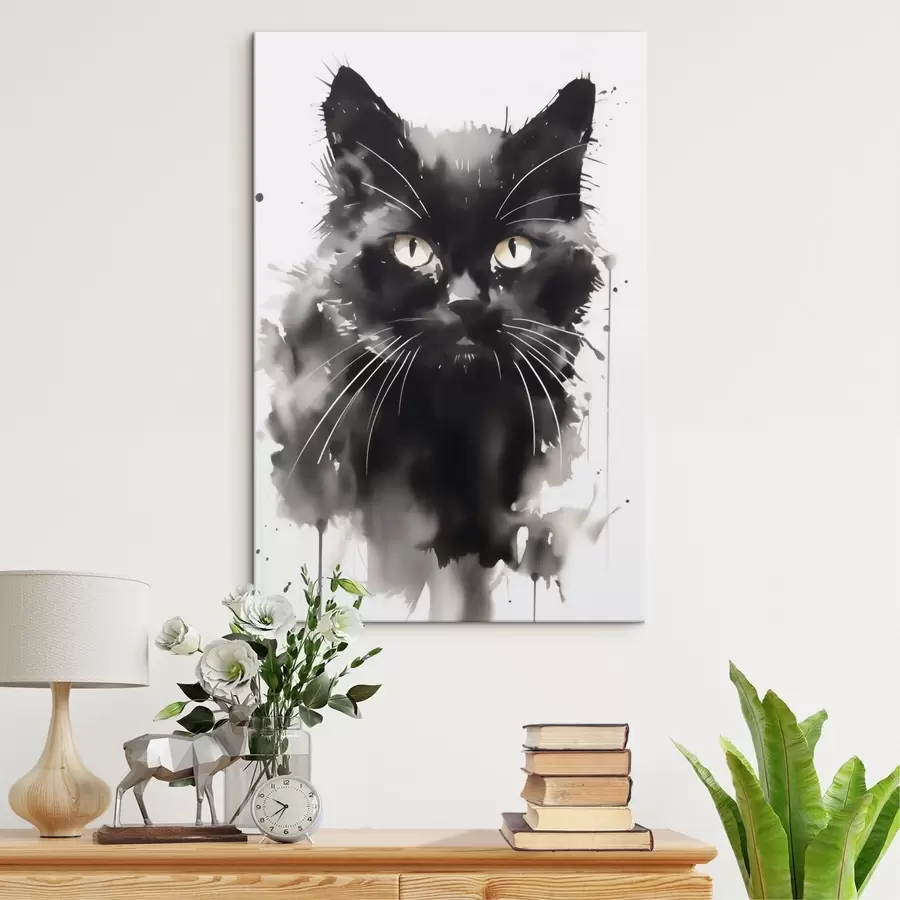 Quadro Ritratto di un gatto, imitazione di un dipinto nr. s51169