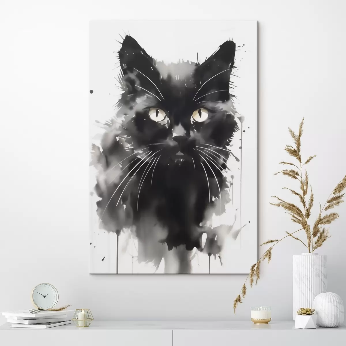 Quadro Ritratto di un gatto, imitazione di un dipinto nr. s51169