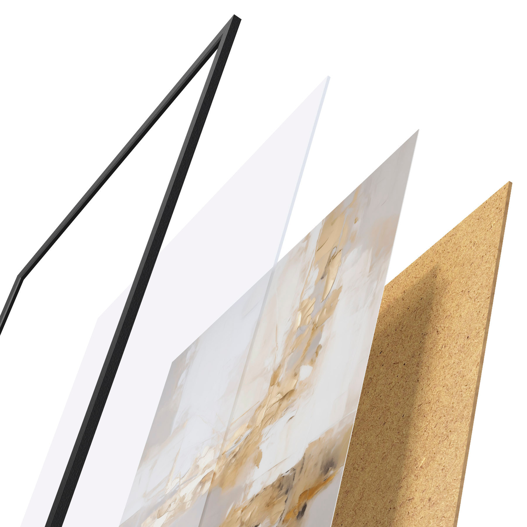 Poster Astrazione moderna, imitazione della pittura f51162