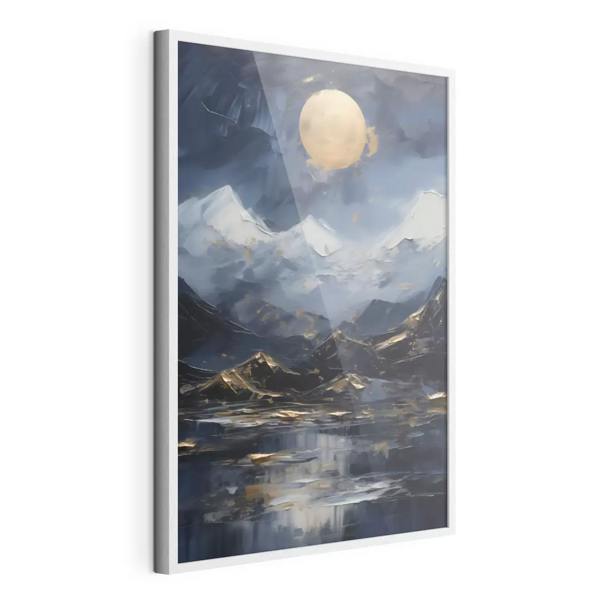 Poster Paesaggio di montagna, imitazione di un dipinto f51164