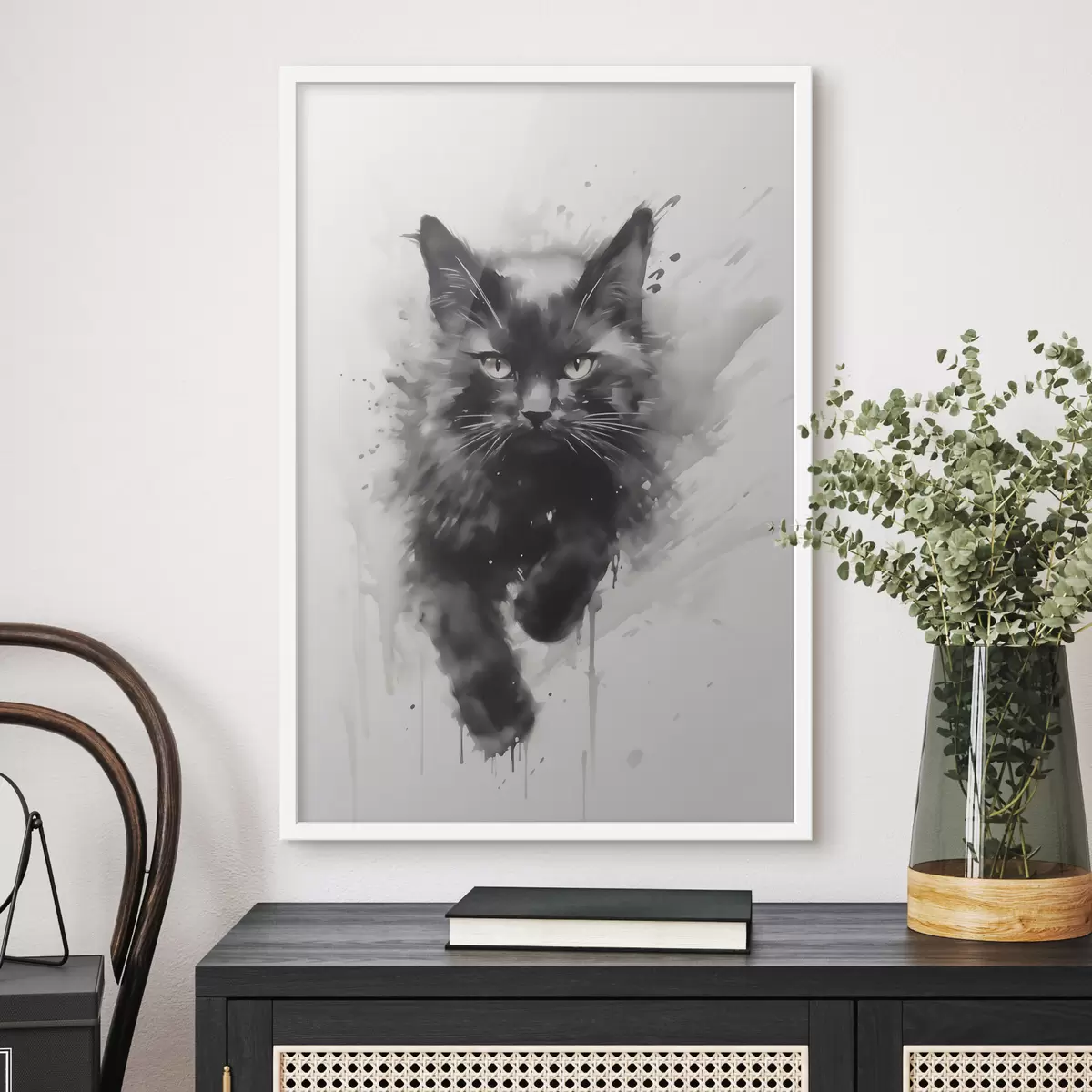 Poster Gatto, imitazione di un dipinto f51168
