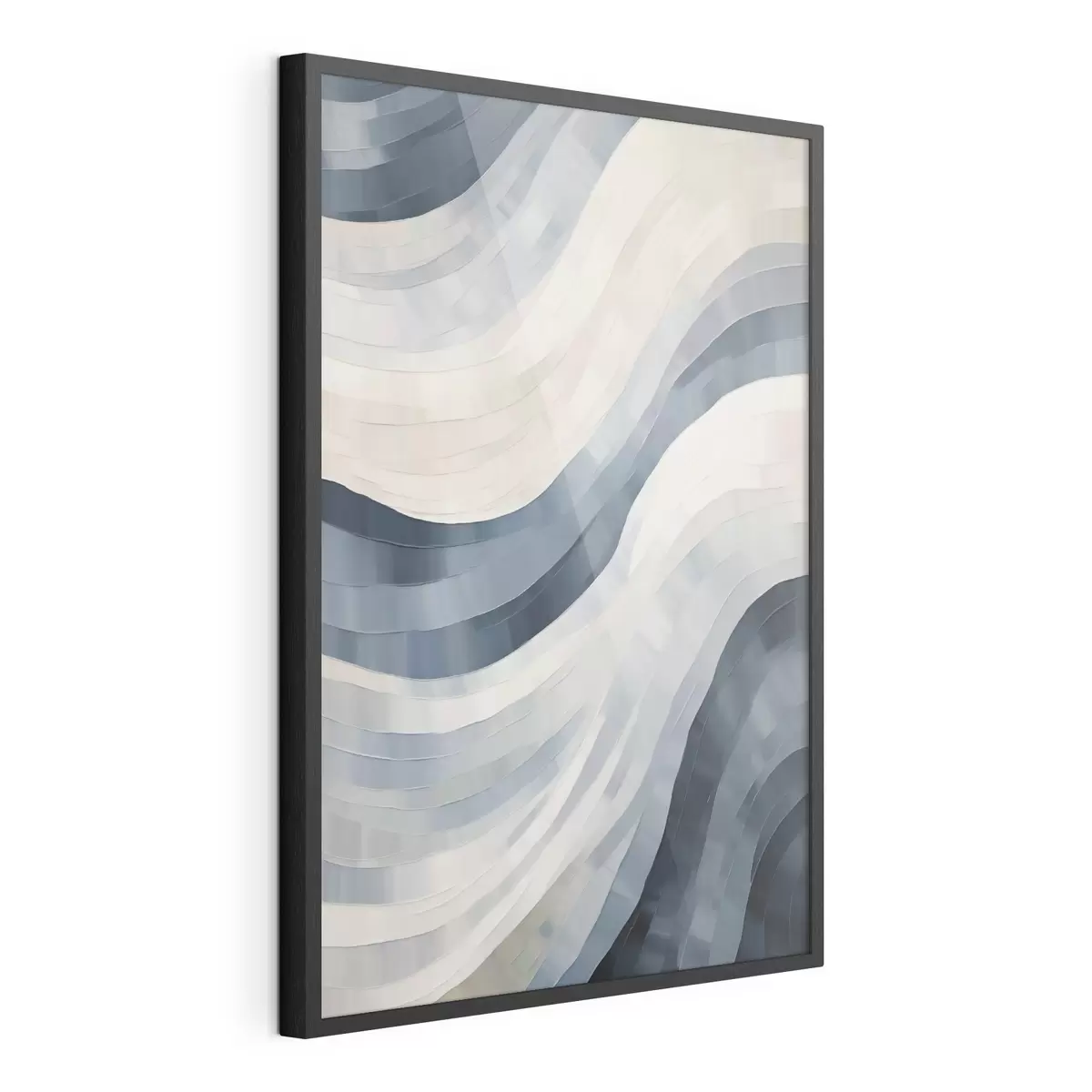 Poster Strisce larghe astratte, imitazione di un dipinto f51170