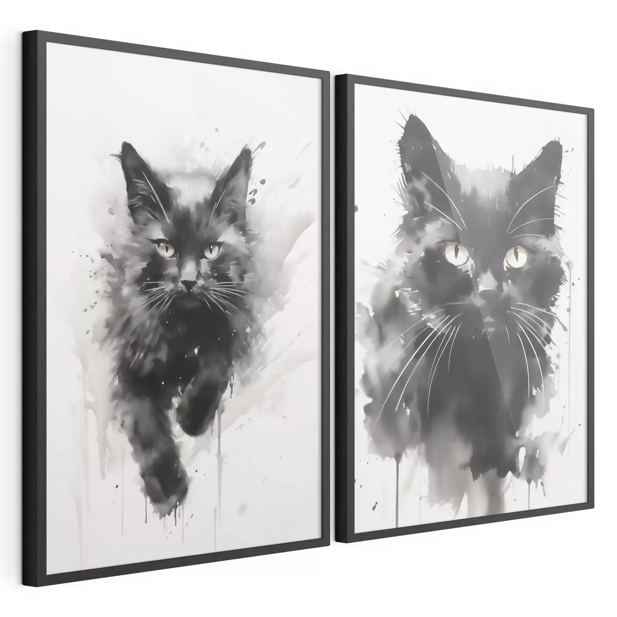 Poster Gatto, imitazione di un dipinto d31110