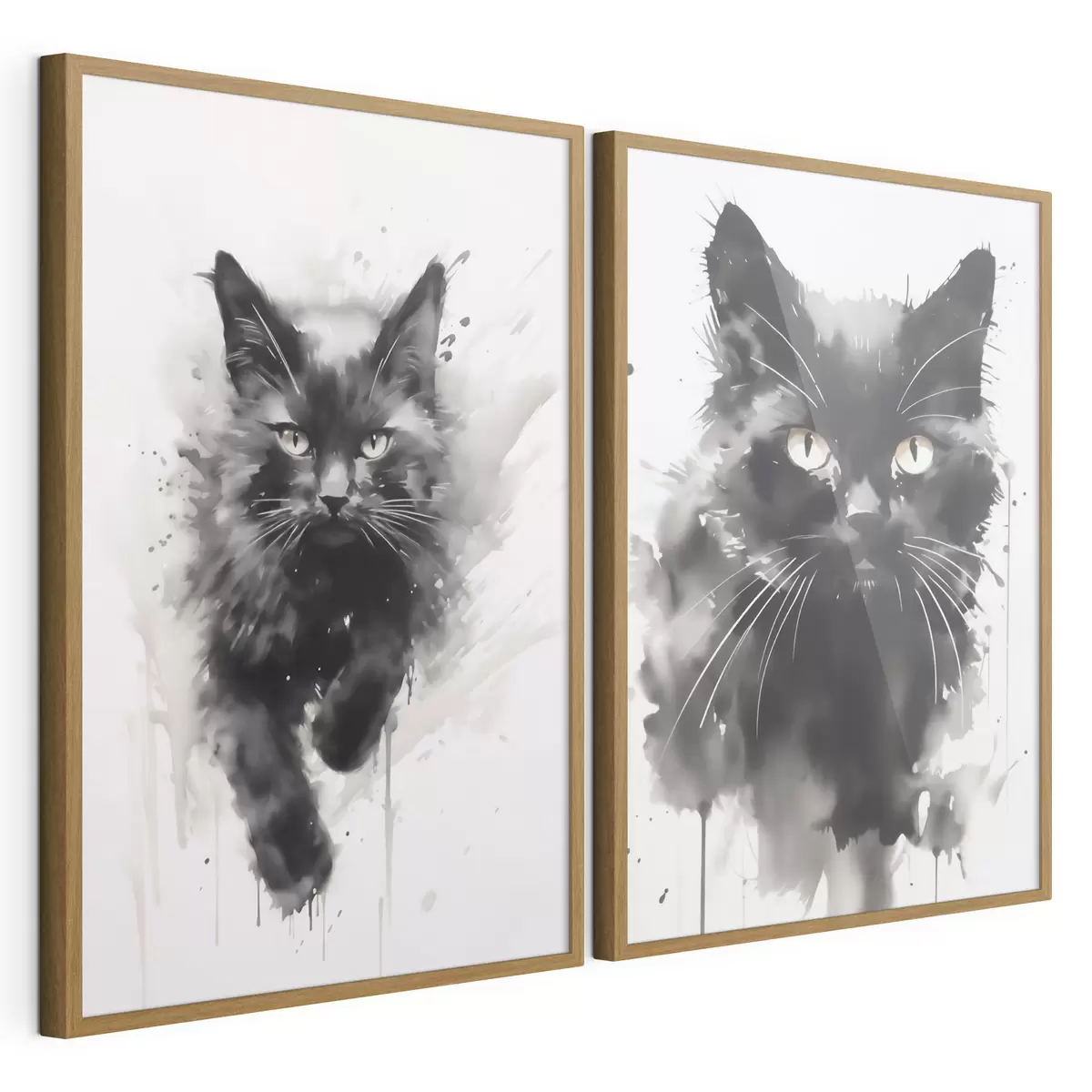 Poster Gatto, imitazione di un dipinto d31110