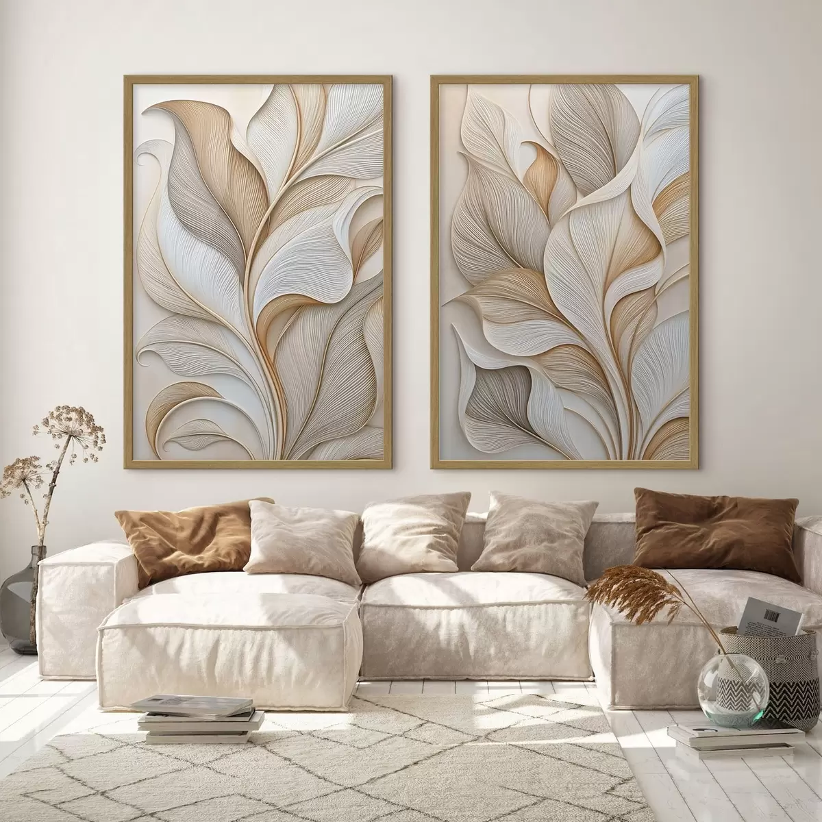 Poster Foglie astratte d31038