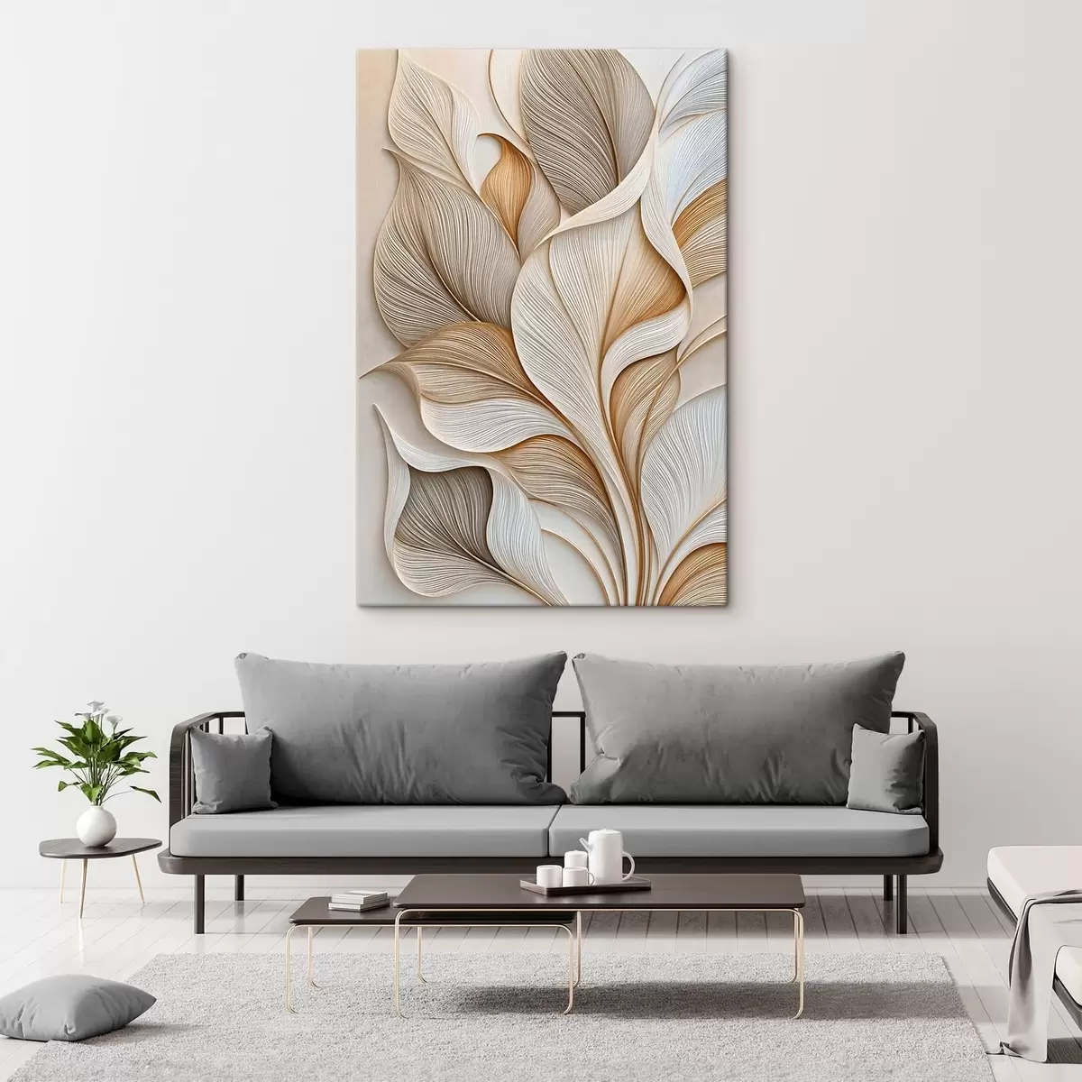 Quadro Foglie astratte nr. s51177