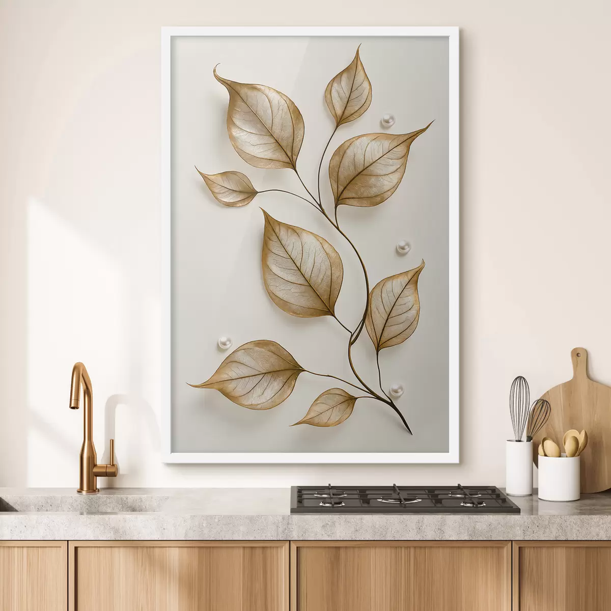 Poster Elegante ramo botanico f50866