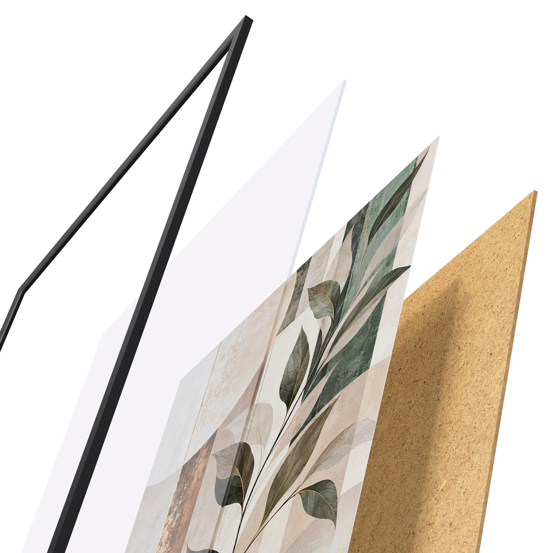 Poster Geometria botanica f51180