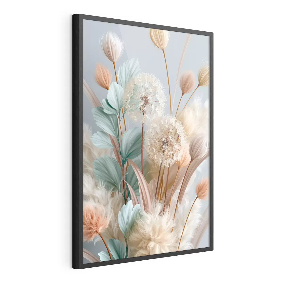 Poster Delicati denti di leone e fiori di campo f51182