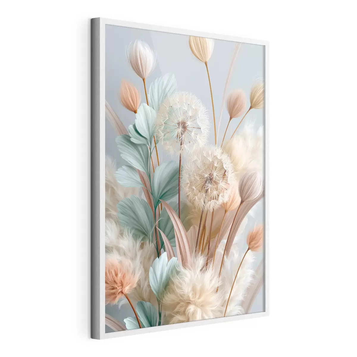 Poster Delicati denti di leone e fiori di campo f51182