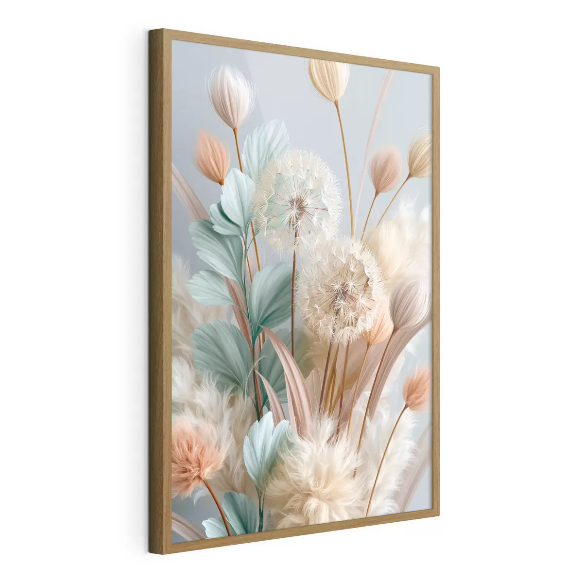 Poster Delicati denti di leone e fiori di campo f51182
