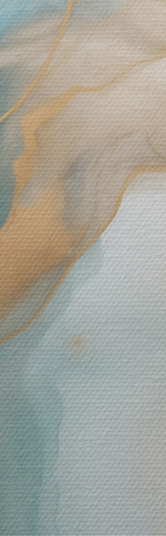 Quadro Onde di marmo azzurro e smeraldo nr. m31088