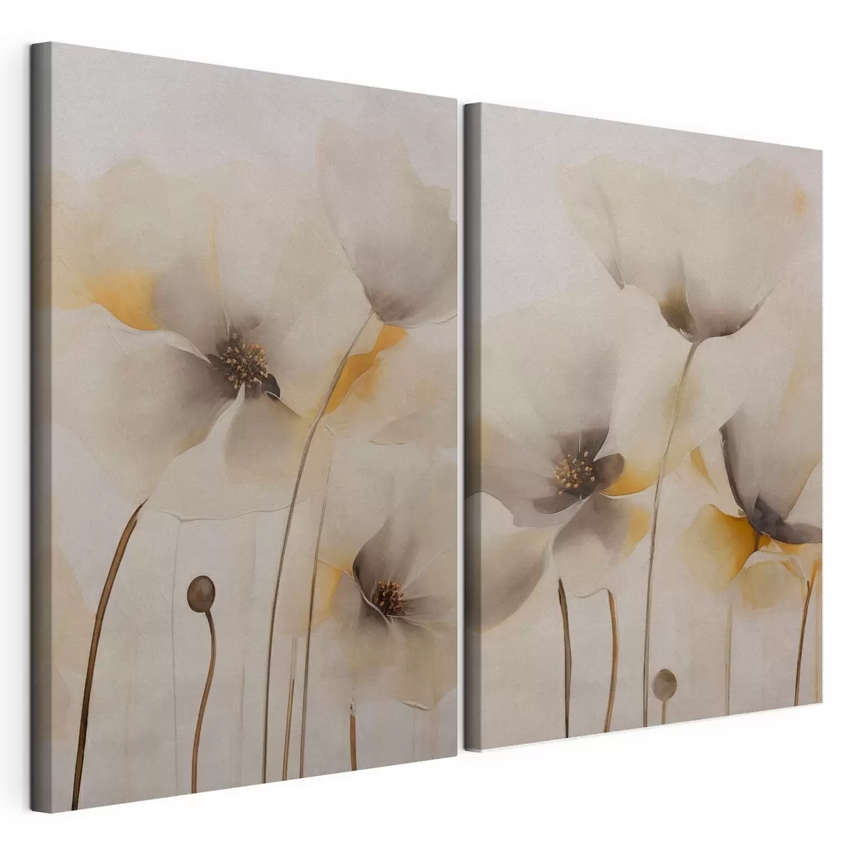 Quadro Papaveri ariosi nei toni pastello nr. m31090