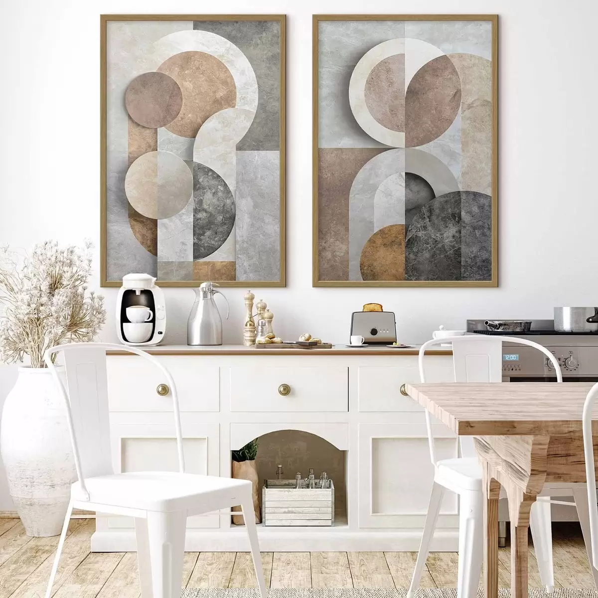 Poster Forme geometriche sovrapposte d31119
