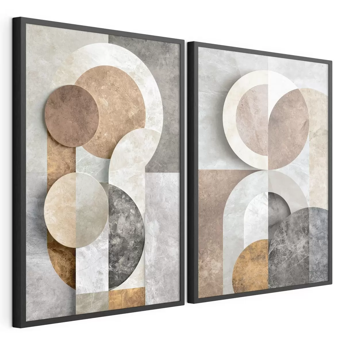Poster Forme geometriche sovrapposte d31119