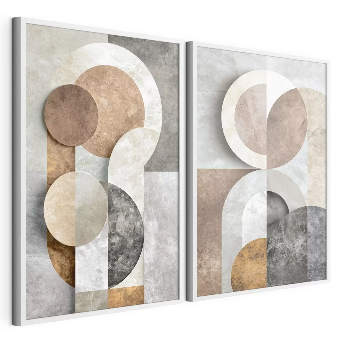 Poster Forme geometriche sovrapposte d31119