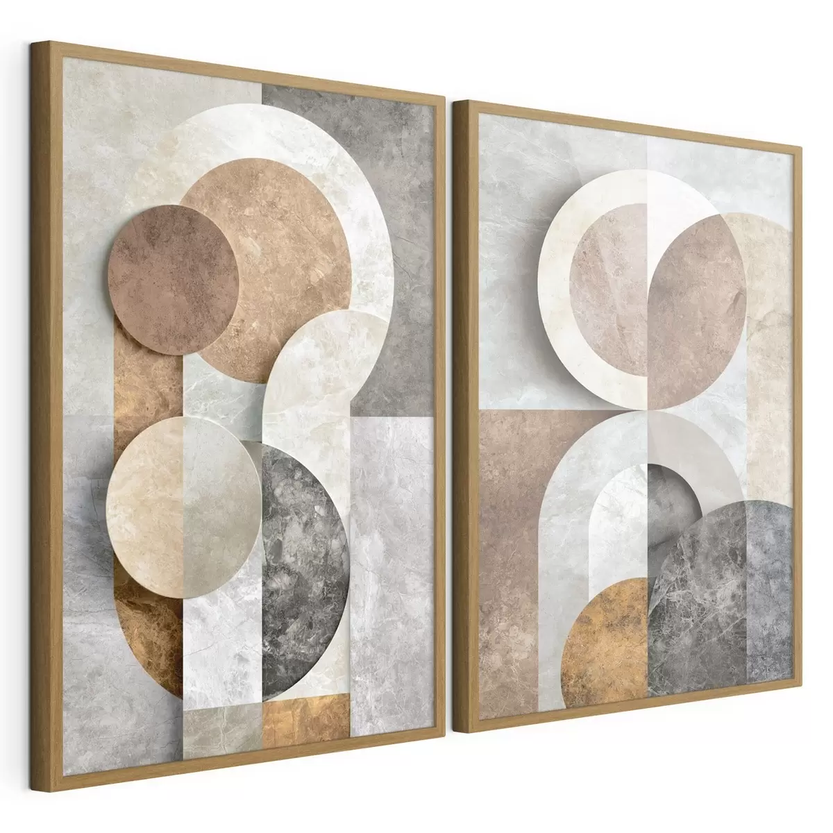 Poster Forme geometriche sovrapposte d31119