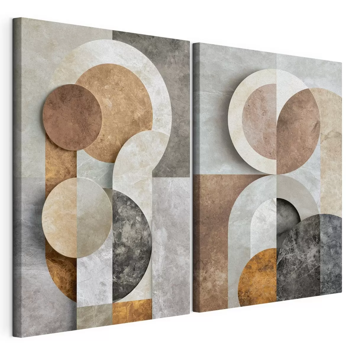 Quadro Forme geometriche sovrapposte nr. m31119