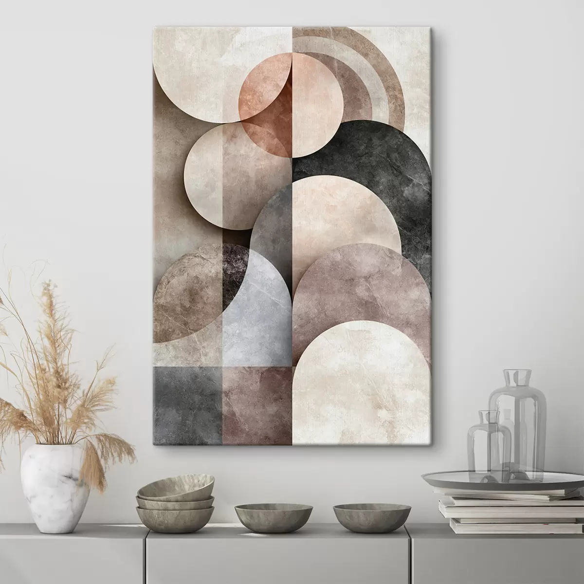 Quadro Cerchi sovrapposti nr. s51184