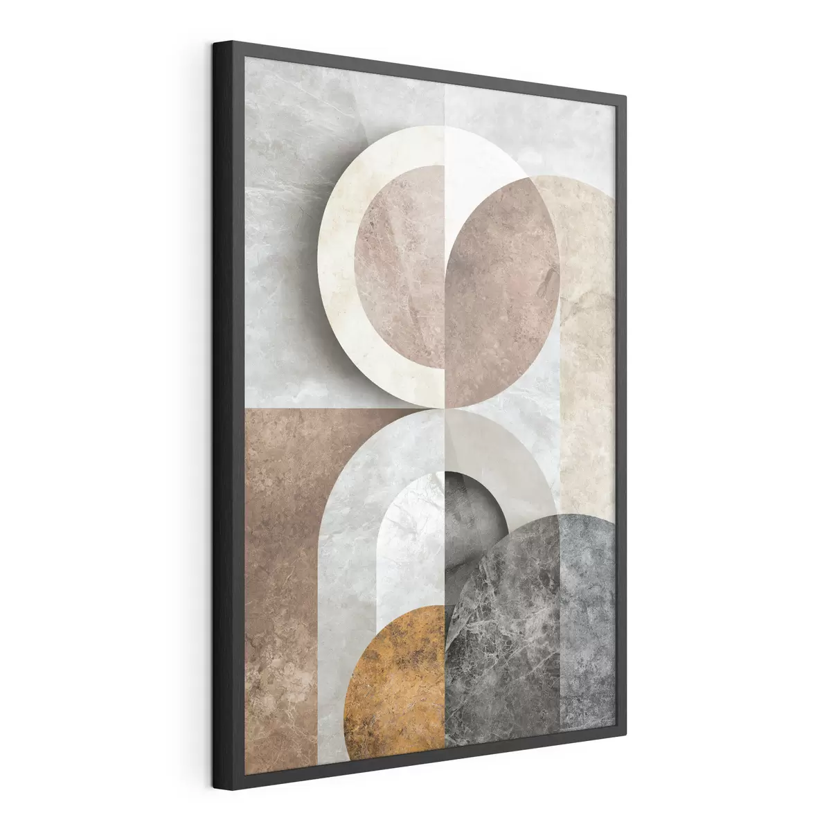 Poster Composizione geometrica con cerchi f51281