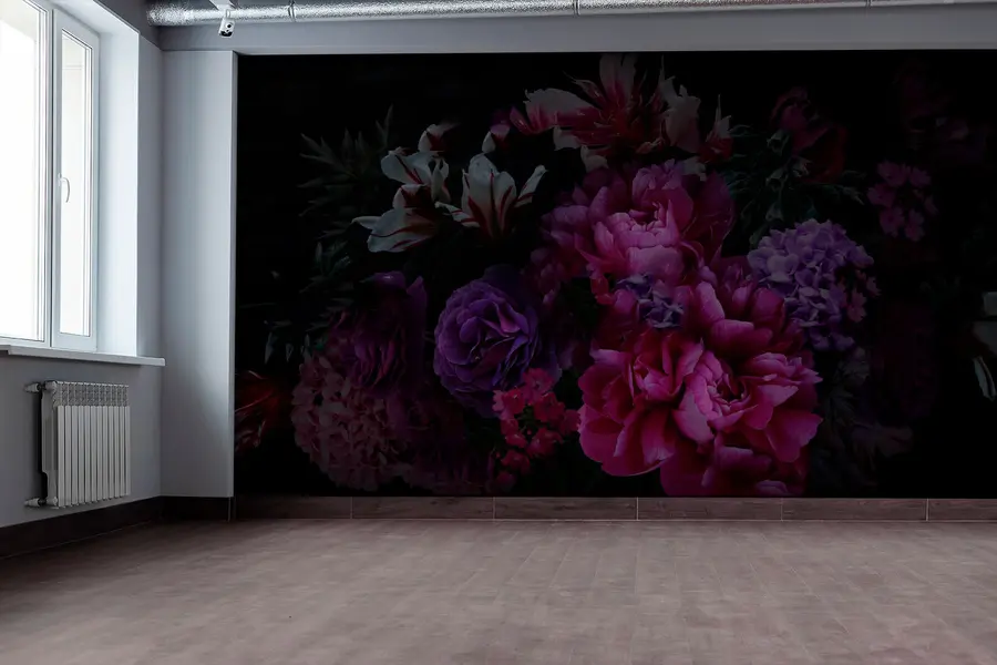 Carta da parati Floreale Bouquet di magnifiche peonie n. u72224