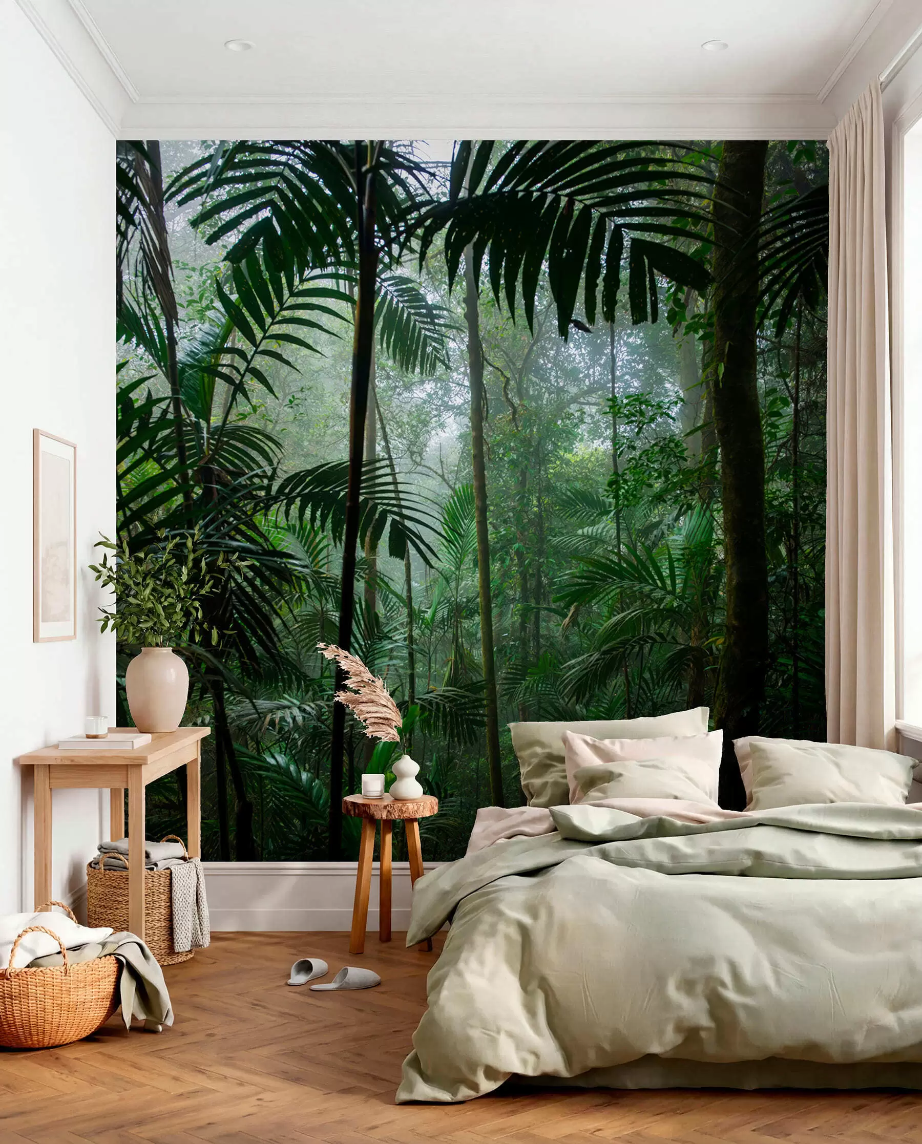 carta da parati Luce nella foresta tropicale nr. u72344