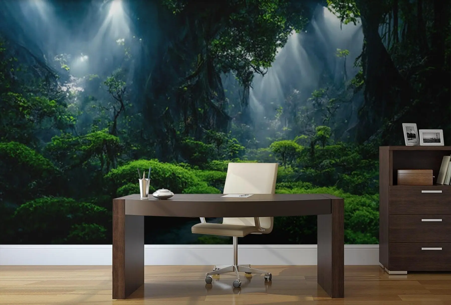 Carta da parati Tropici della Foresta Paesaggio forestale naturale n. u72430