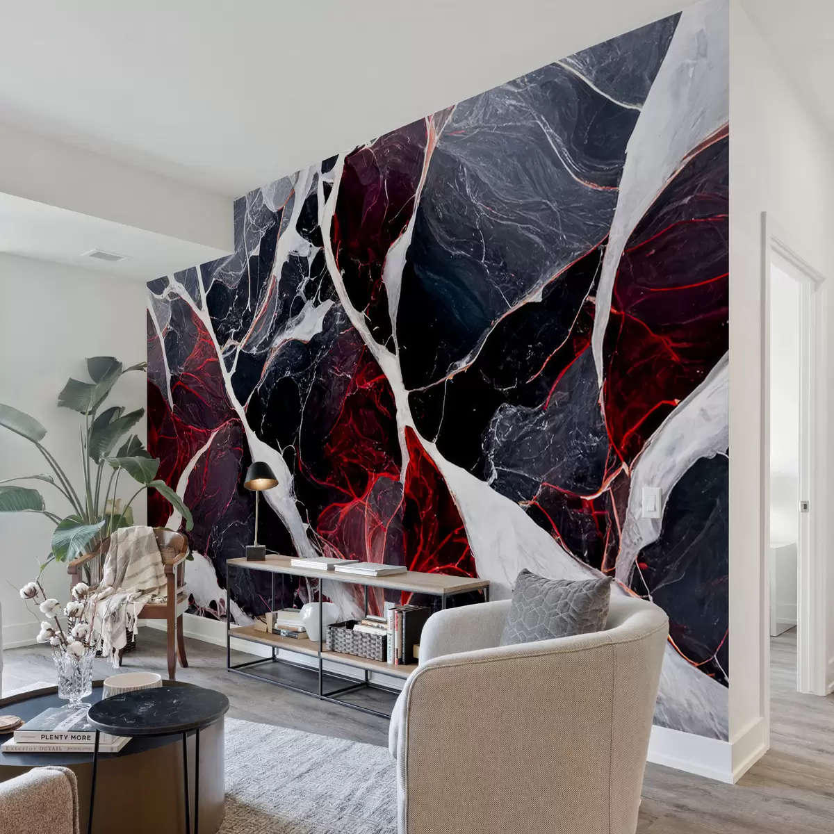 carta da parati Marmo scuro nr. u72879