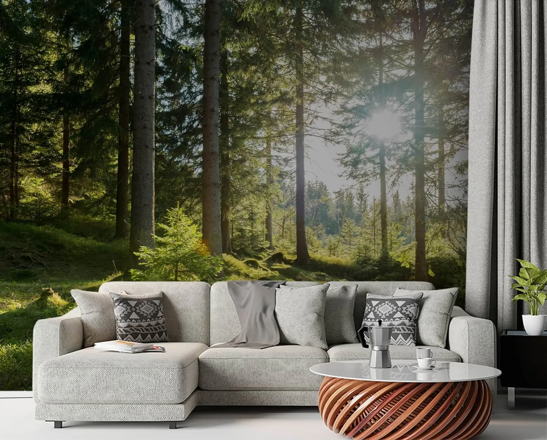 Carta da parati nature Monti Carkonoshe in Polonia 