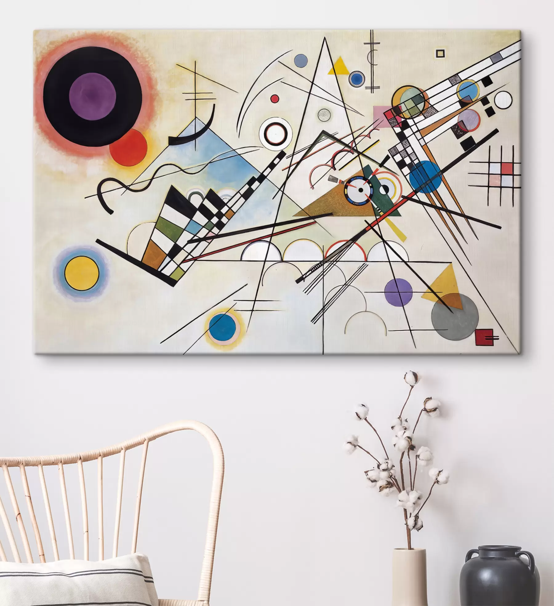 carta da parati Triangolo, carattere e art nr. s01030