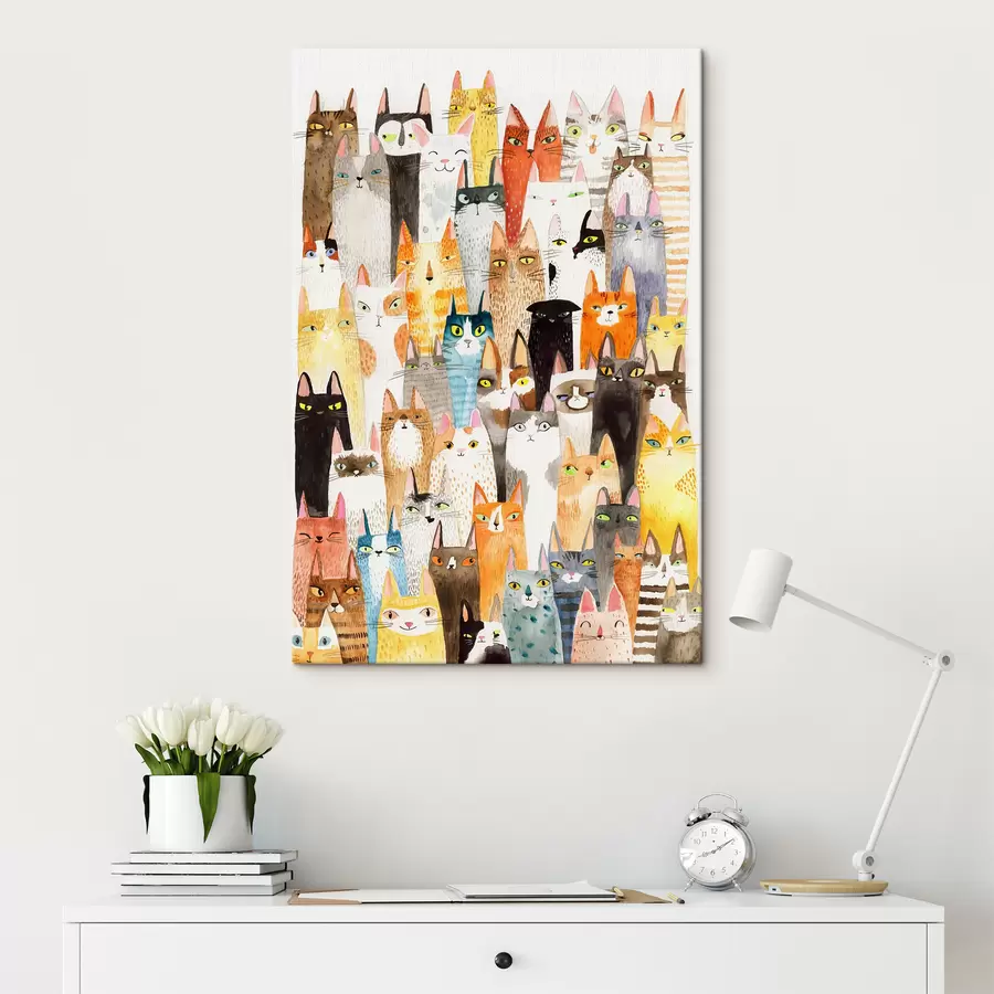 carta da parati Festa del gatto nr. s01036