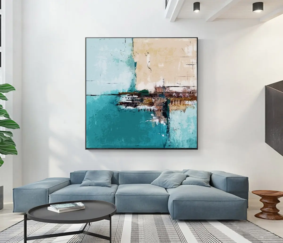 carta da parati Città astratta sulla costa azzurra nr. s01169